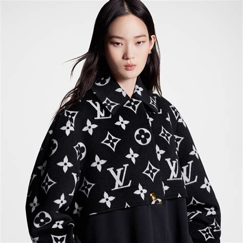 louis vuitton coat monogram|Monogram Accent Coat .